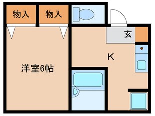 宮川町ハイツの物件間取画像